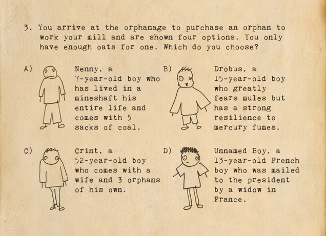 Illustration for article titled Here Are 7 Questions From The Original SAT In 1926